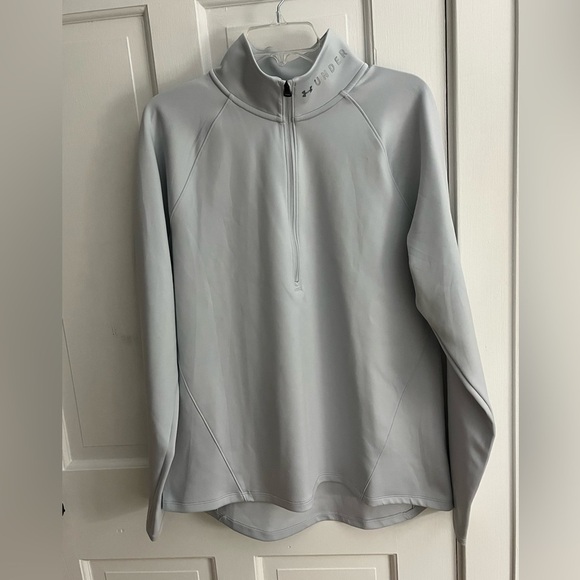 Under Armour Womens Fitted 1/4 Zip Coldgear Pullover Size XXL - Picture 1 of 10
